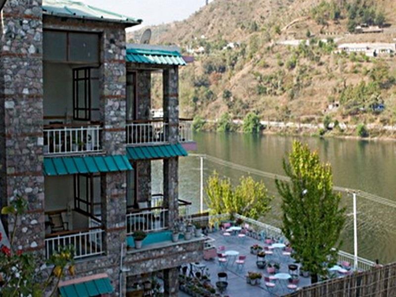 Fishermen'S Lodge - A Lake Facing Hotel Near Nainital Bhimtal Bagian luar foto